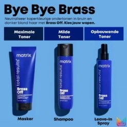 Matrix Total Results Brass Off Toning Spray 200ml -Hair Pro Verkoop 0884486496492 13