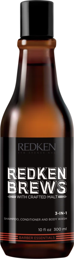 Redken Brews Shampoo 3 IN 1 300ml