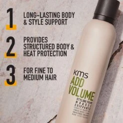 KMS AddVolume Styling Foam 300ml 9 KMS AddVolume Styling Foam 300ml -Hair Pro Verkoop 4044897170657 2