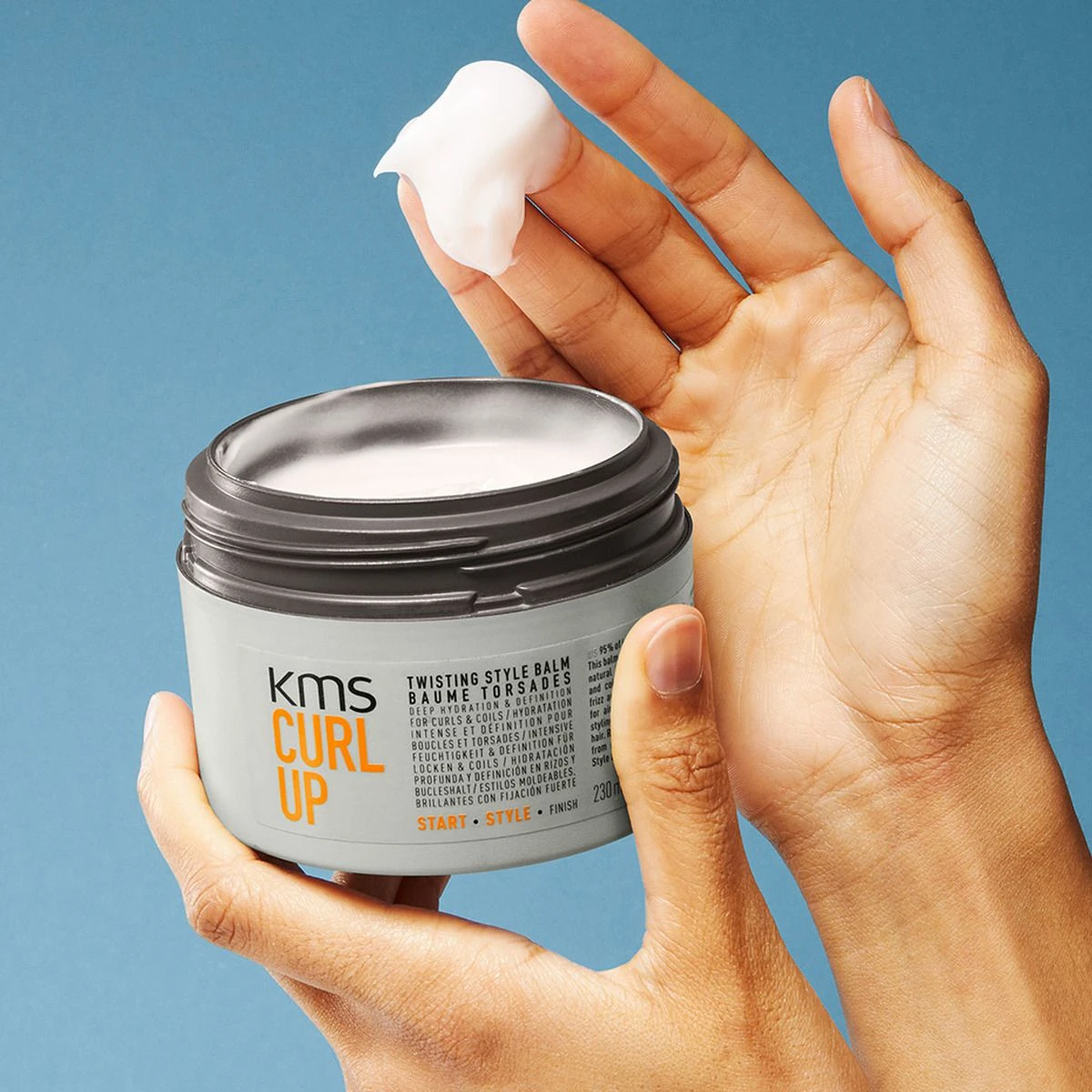 KMS CurlUp Twisting Style Balm 230ml 3 KMS CurlUp Twisting Style Balm 230ml