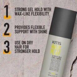 KMS HairPlay Liquid Wax 100ml -Hair Pro Verkoop 4044897370804 2
