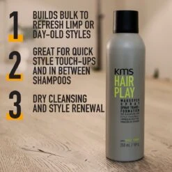 KMS HairPlay Makeover Spray 250ml -Hair Pro Verkoop 4044897370965 2