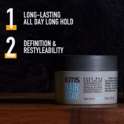 KMS HairStay Hard Wax 50ml -Hair Pro Verkoop 4044897420769 2