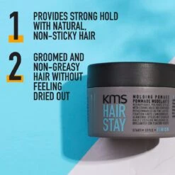 KMS HairStay Molding Pomade 90ml -Hair Pro Verkoop 4044897420868 2