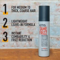 KMS Tame Frizz Smooth Lotion 150ml -Hair Pro Verkoop 4044897620602 2