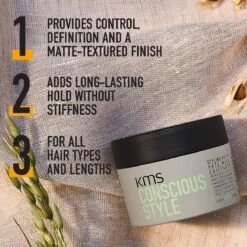 KMS Conscious Style Styling Putty 75ml -Hair Pro Verkoop 4044897750224 2