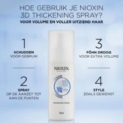 Nioxin Thickening Spray150ml -Hair Pro Verkoop 821 03