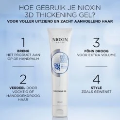 Nioxin Thickening Gel 150ml -Hair Pro Verkoop 822 01