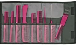 Jaguar A-line Kammenset Pink 9-delig