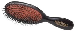 Mason Pearson Junior Bristle & Nylon Zwart