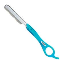 Feather Styling Razor Transparant Aqua Blauw