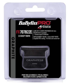 Babyliss PRO 4Artists T-Blade Deep Tooth Black Graphite 2.0mm -Hair Pro Verkoop babyliss 4artiststbladedeeptooth blackgraphite2