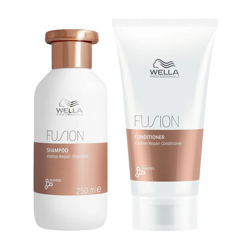 Wella Shampoo 250ml En Conditioner Fusion Intense 200ml 3 Wella Shampoo 250ml En Conditioner Fusion Intense 200ml