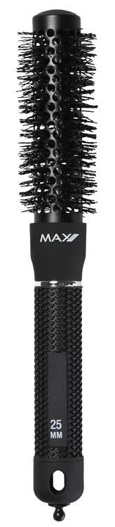 Max Pro Ceramic Styling Brush Zwart 25mm