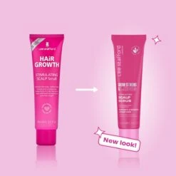 Lee Stafford Grow Strong & Long Stimulating Scalp Scrub 100ml -Hair Pro Verkoop copy of leestafford beforeafter growstronglong scalpscrub