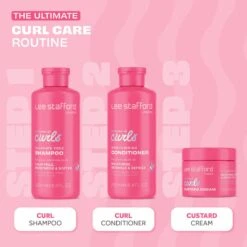 Lee Stafford For The Love Of Curls Custard Cream 125ml -Hair Pro Verkoop copy of leestafford ftloc custard cream amazoncarousel routine