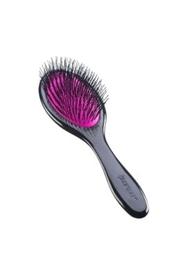 Denman D93M Black/Pink -Hair Pro Verkoop d093mblk anatomy front min