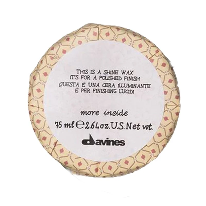 Davines More Inside Shine Wax 75ml 3 Davines More Inside Shine Wax 75ml
