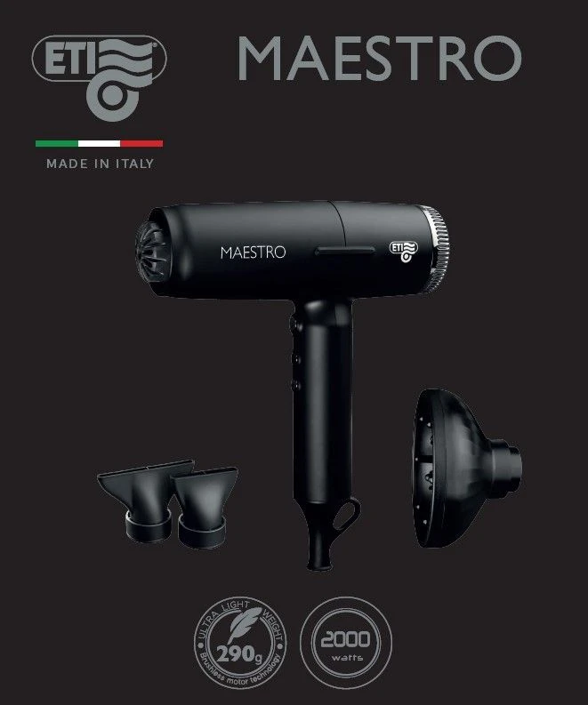 ETI Maestro 2000Watt Zwart 4 ETI Maestro 2000Watt Zwart - Afbeelding 2