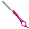 Feather Styling Razor Transparant Pink -Hair Pro Verkoop feather roze