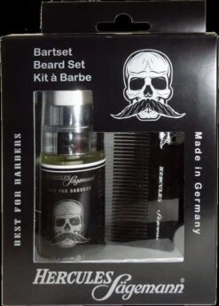 Hercules 2-delige Barberset Zwart