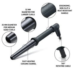 Golden Curl Hair Curler The Bambino -Hair Pro Verkoop haircurler thebambino3