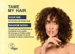 ICE Professional Tame My Hair Oil 50ml -Hair Pro Verkoop ice professional tame my hair 6