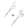Kyone 780 Knipschaar 5.5 Inch + Coupeschaar 780T 6,0 Inch -Hair Pro Verkoop kap kyo780
