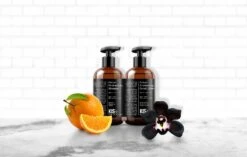 KIS Green Color Protecting Shampoo250ml -Hair Pro Verkoop kisgreen illustratie duoset colorprotecting web