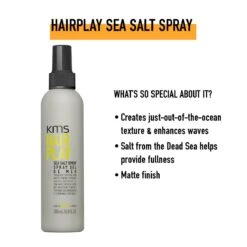 KMS Hairplay Sea Salt Spray 200ml -Hair Pro Verkoop kms hp images sea salt spray 200ml 137045khl image 2 pt01
