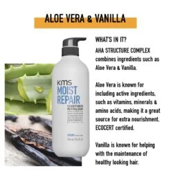 KMS MoistRepair Conditioner 750ml -Hair Pro Verkoop kms mr images conditioner 750ml 122016khla image 3 pt02