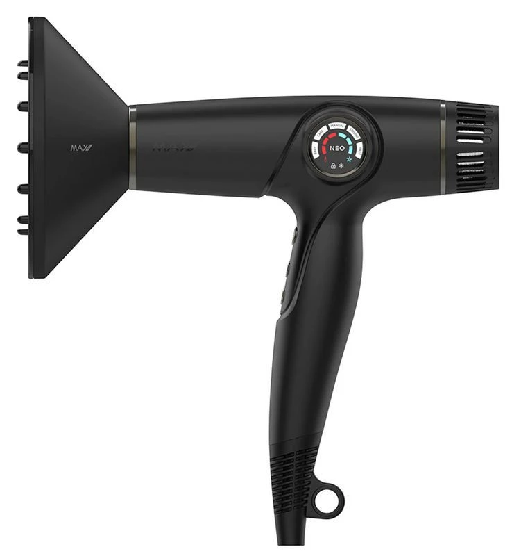 Max Pro NEO Hairdryer 2100W Zwart 6 Max Pro NEO Hairdryer 2100W Zwart - Afbeelding 4