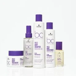 Schwarzkopf BC Frizz Away Shampoo 1000ml -Hair Pro Verkoop skp bc bonacure pdp frizz away range flatlay 900x900 7