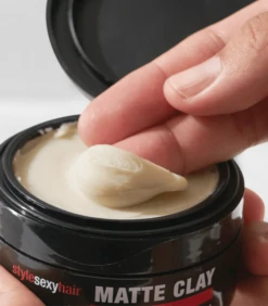 Sexyhair Style Matte Clay Texturizing Paste 70gr -Hair Pro Verkoop style matteclaytexturisingpaste 3