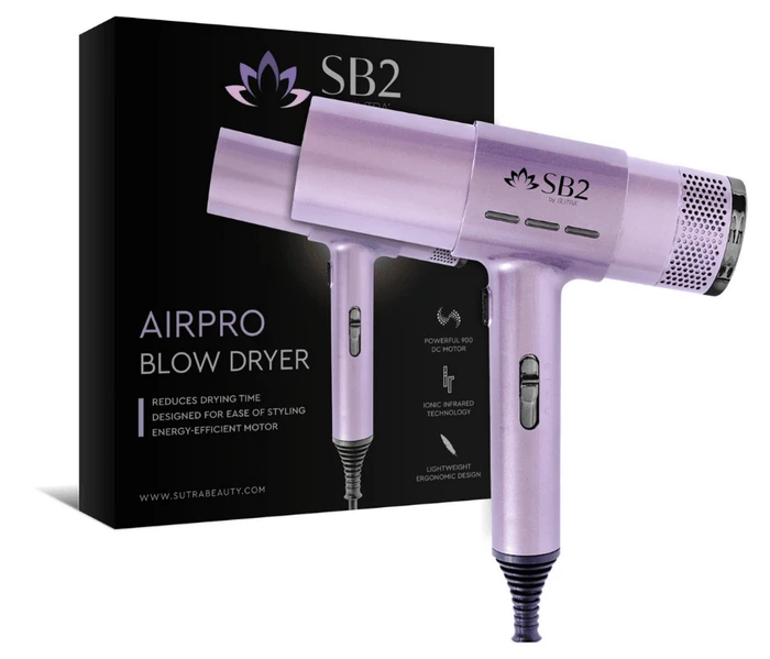 Sutra Supreme Air Pro Blow Dryer Lavender 220V 4 Sutra Supreme Air Pro Blow Dryer Lavender 220V - Afbeelding 2