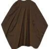 Trend-Design Kapmantel Classic Button Bruin 135x150cm -Hair Pro Verkoop trend design kapmantel classic button bruin 135x150cm
