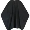 Trend-Design Kapmantel Classic Button Zwart 135x150cm 1 Trend-Design Kapmantel Classic Button Zwart 135x150cm -Hair Pro Verkoop trend design kapmantel classic button zwart 135x150cm