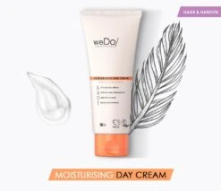 WeDo Moisturizing Day Cream Hair & Body 100ml -Hair Pro Verkoop wedo professional moisturising day cream 100ml textuur 5